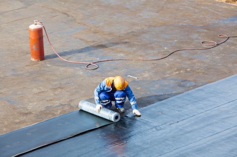 Flat Roof Construction in Naperville, IL